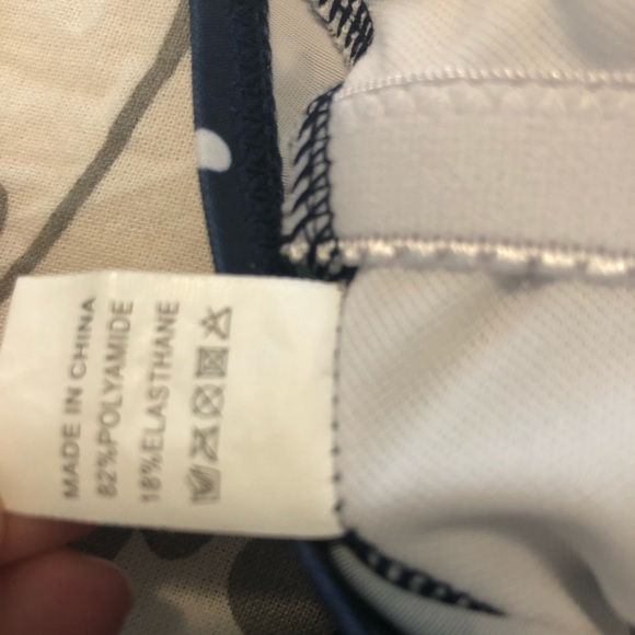 🛍 5 for $30 🛍 Deep-V Navy & Unicorns Swim Suit - Picture 5 of 5